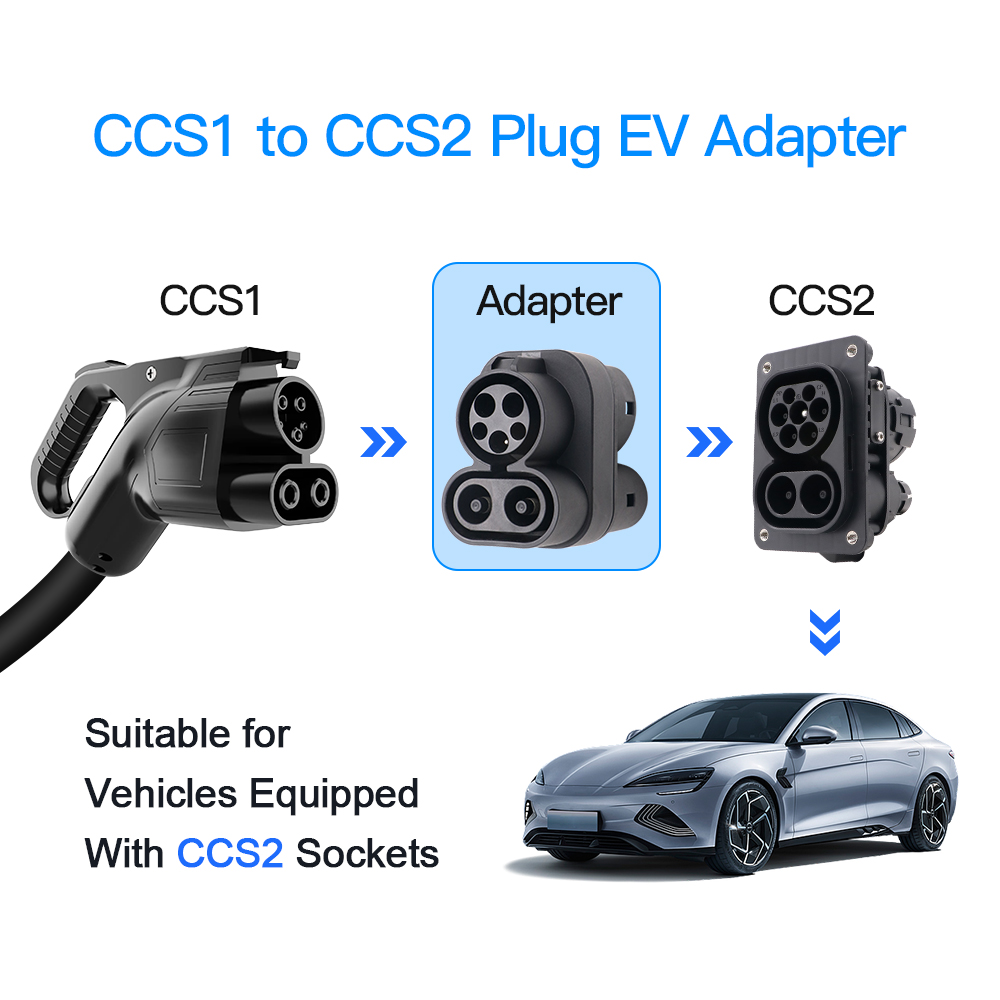 Kolanky 250A CCS1 To CCS2 EV C - Ccs2 To Ccs1 Fast Charge Adapter 250Kw 评论和价格
